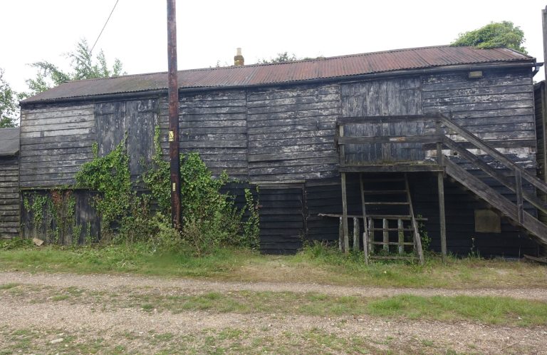 Shed at West Mersea Essex subjected to a level 2 historic building recording Shed at West Mersea Essex subjected to a level 2 historic building recording