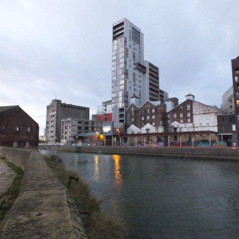 Ipswich Orwell Warf side from Stoke Quay, Ipswich, Suffolk